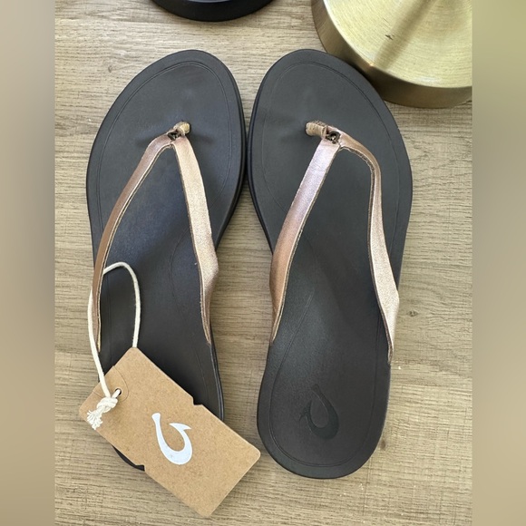 OluKai Shoes - OluKai HO'OPIO LEATHER COPPER / DK JAVA NWT